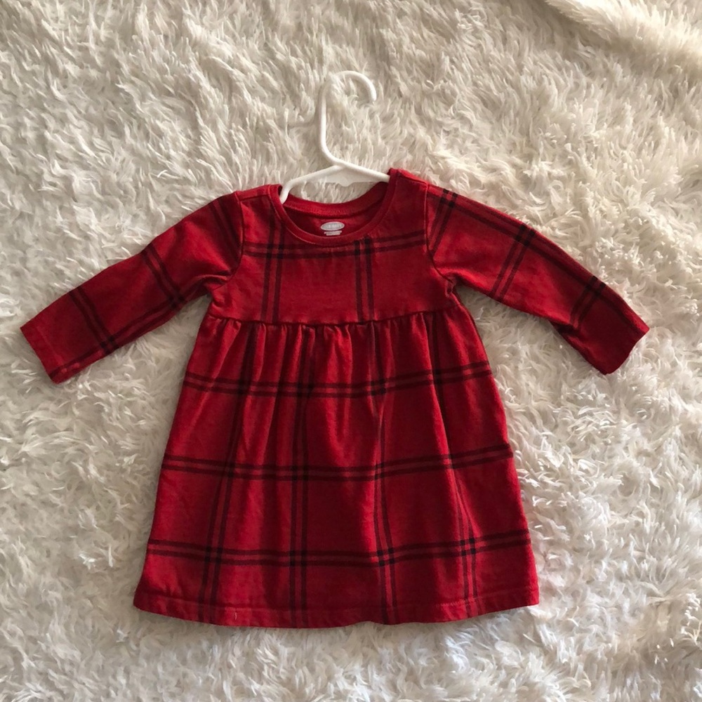 Red old navy dress